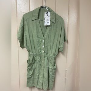 Zara Romper Size Medium NWT